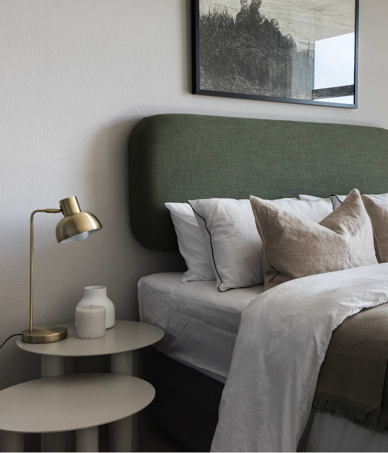 Acre Studio Chonky side table in steel