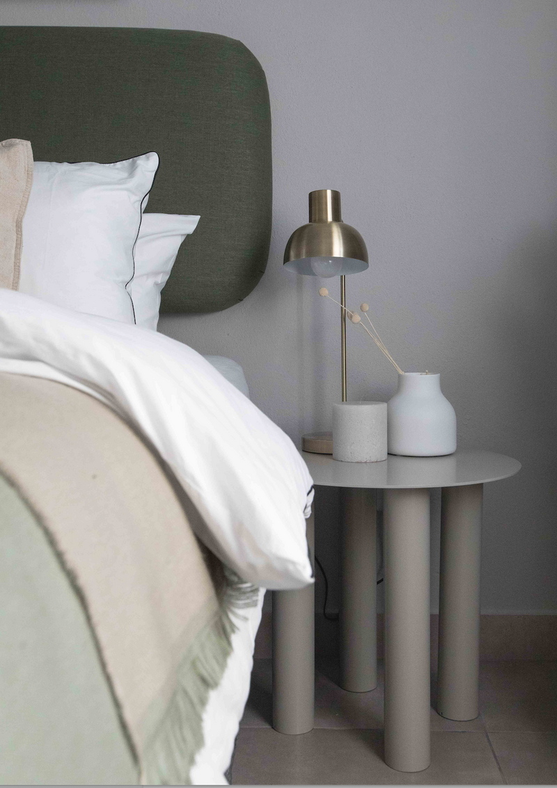 Acre Studio Chonky side table in steel