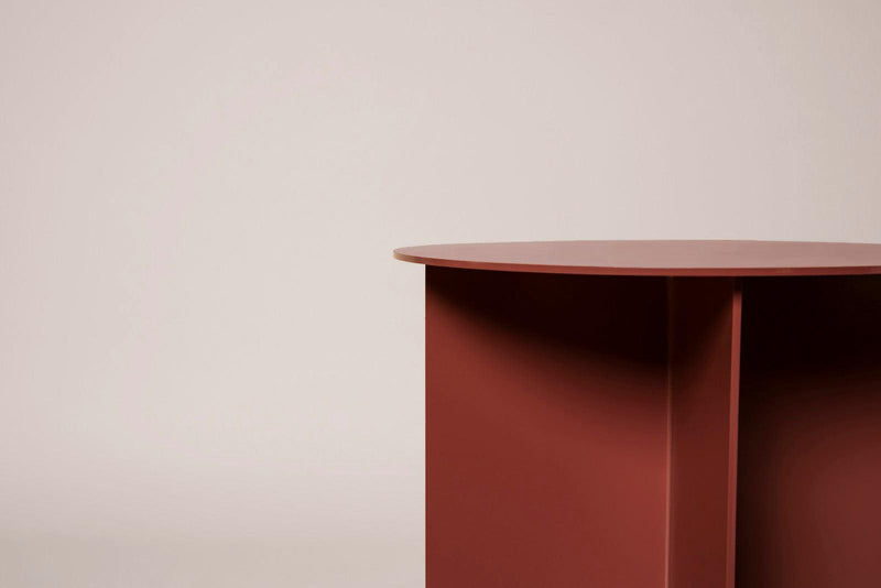 Designer steel side tables. nestinge side tables. occasional tables. side table. coloured nesting table. 